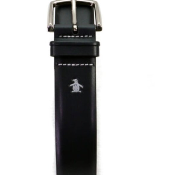 AN ORIGINAL PENGUIN Navy Blue Cow Hide - Picture 4 of 7